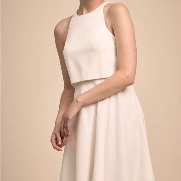 Jill Stuart Dresses & Skirts - Jill Stuart timeless white dress - size 6 - purchased through BHLDN